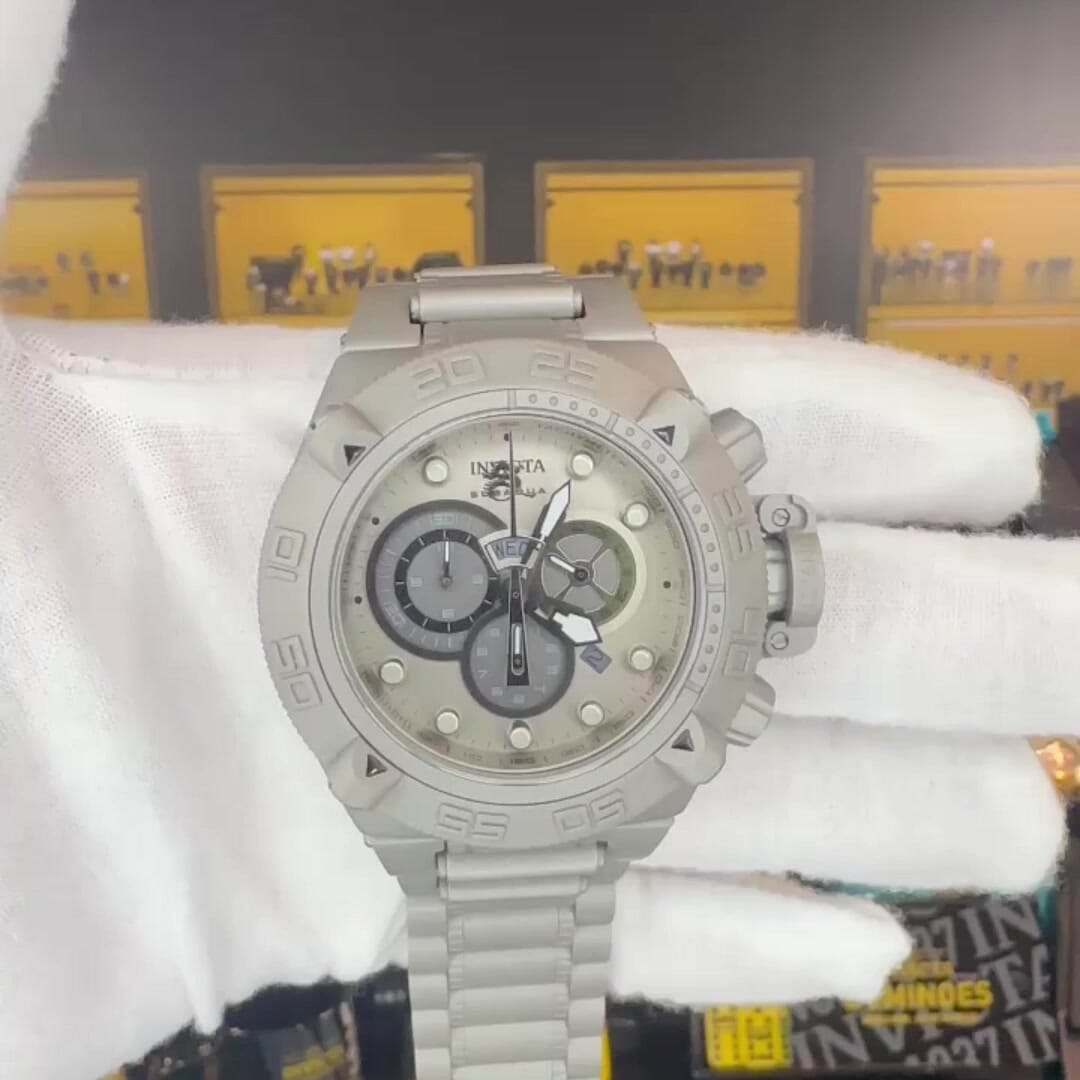 Invicta sandblasted shop watch