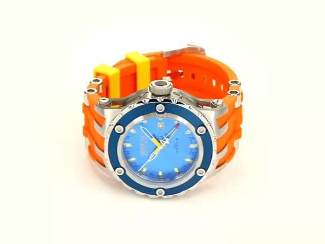 Invicta Reserve Specialty Subaqua Puppy Edition Swiss Ronda 515.24H Caliber Men s Watch 52mm Yellow Orange 10969