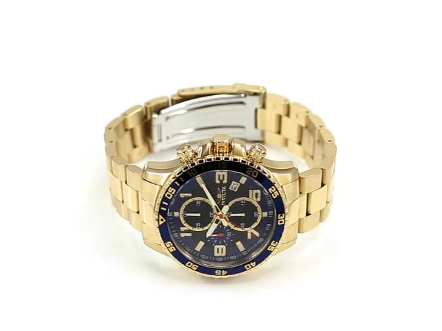 18k gold hotsell invicta watch