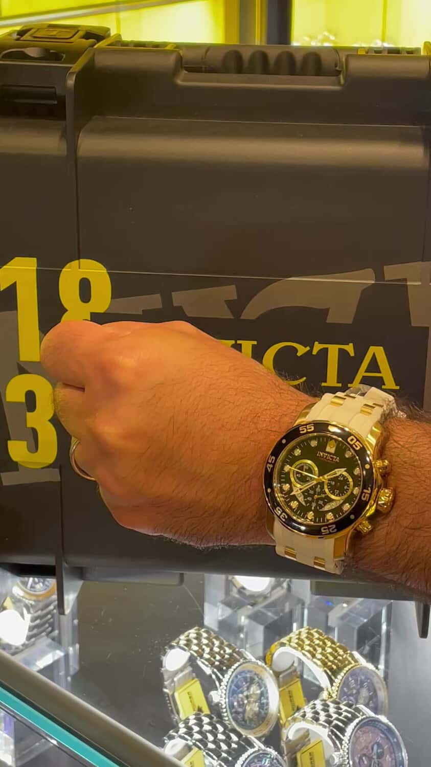 Invicta Pro Diver SCUBA Men's Watch - 48mm, Gold, Black (6985)