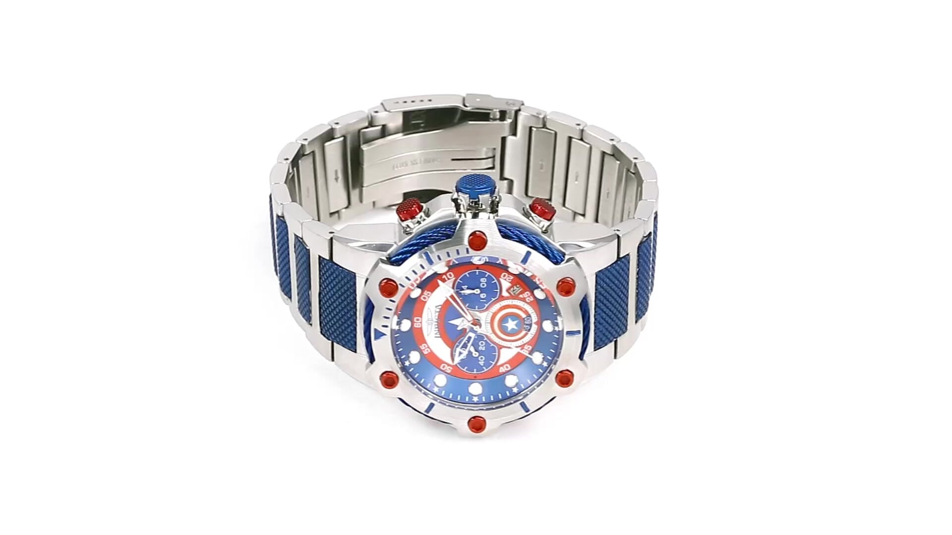 Invicta marvel limited edition shop captain america men's watch