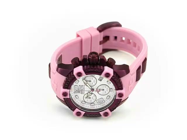 Pink invicta shop watch men's