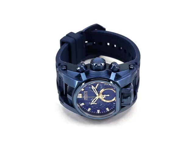 Invicta Reserve Bolt Zeus Magnum Swiss Ronda Z60 Caliber Men's Watch  52mm, Blue, Dark Blue (28633)