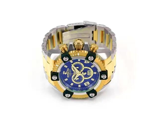 Invicta Reserve Octane Swiss Ronda 5050.C Caliber Men s Watch 56mm Steel Gold 29539