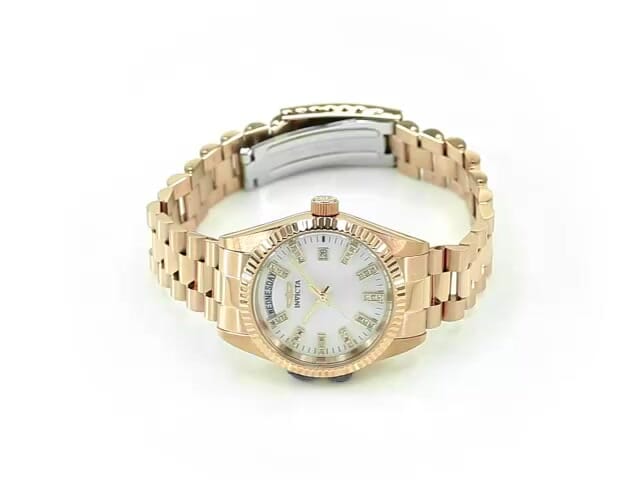 Invicta Specialty 0.13 Carat Diamond Women's Watch w/ Mother of Pearl Dial  - 36mm, Rose Gold (29873)