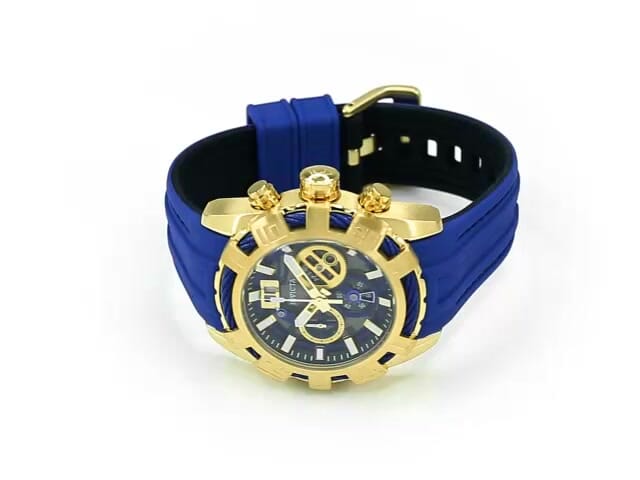 Invicta watch blue discount band