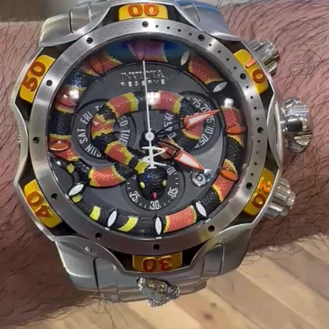 Invicta best sale venom snake