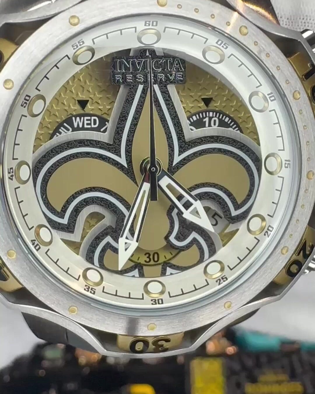 Invicta saints clearance watch