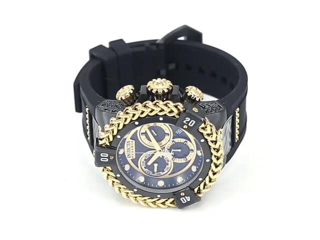 Invicta Reserve Herc Swiss Ronda Z60 Caliber Men s Watch 53mm Black Gold 33156