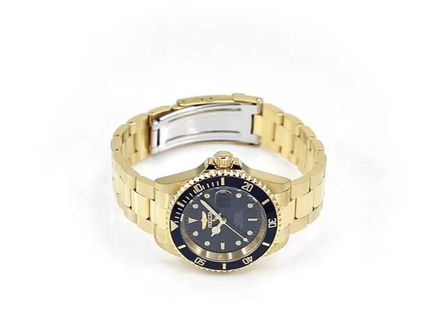 Invicta gold diver store watch