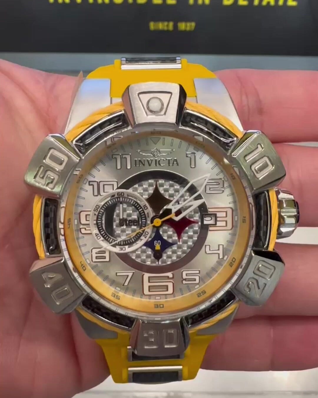 Invicta watch see on sale through