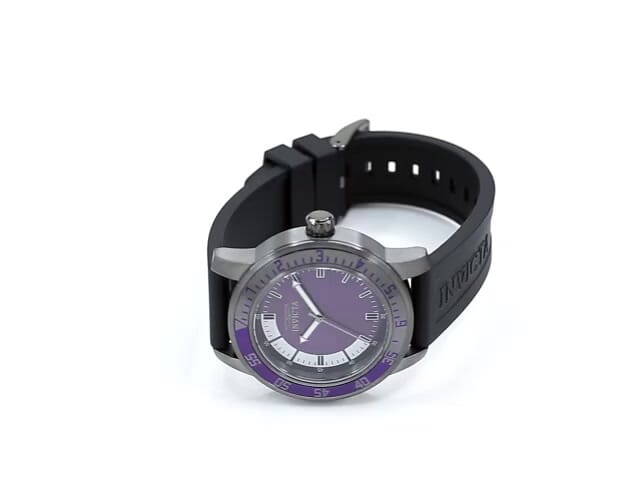 Invicta watch outlet black