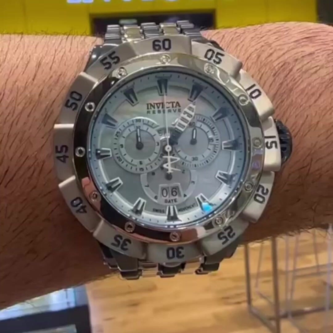 Invicta mother of pearl on sale mens