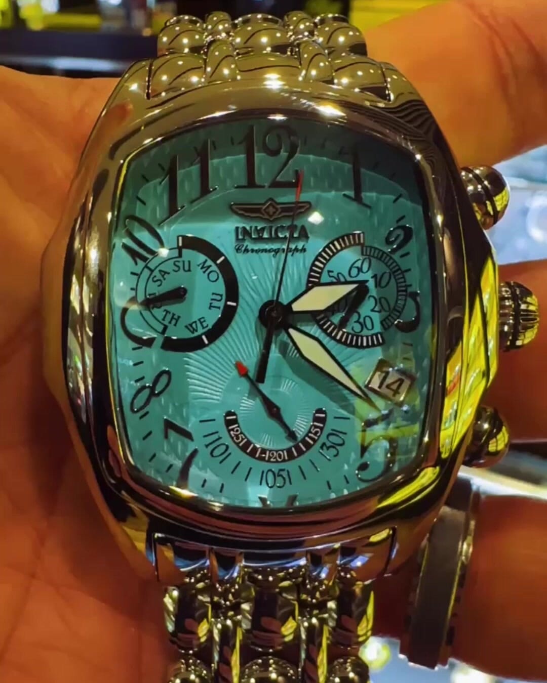 Invicta diamond lupah watch hot sale