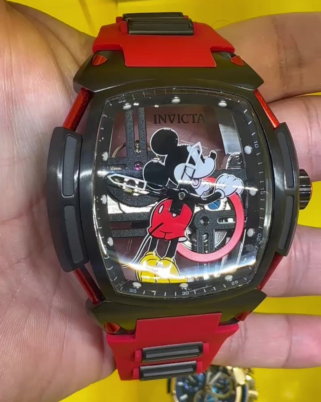 Mickey mouse digital discount watch