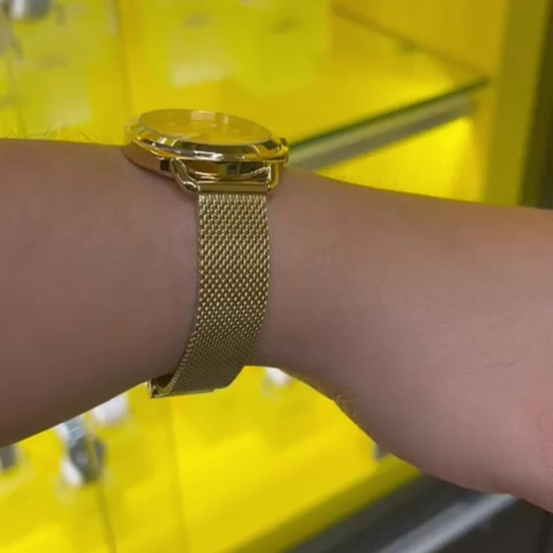 Gold Invicta Wildflower Women's Quartz Watch 32mm (46338)