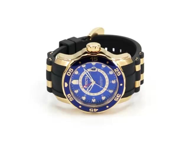 Invicta Pro Diver SCUBA Swiss Ronda 515.24H Caliber Men s Watch 48mm Gold Black 6993