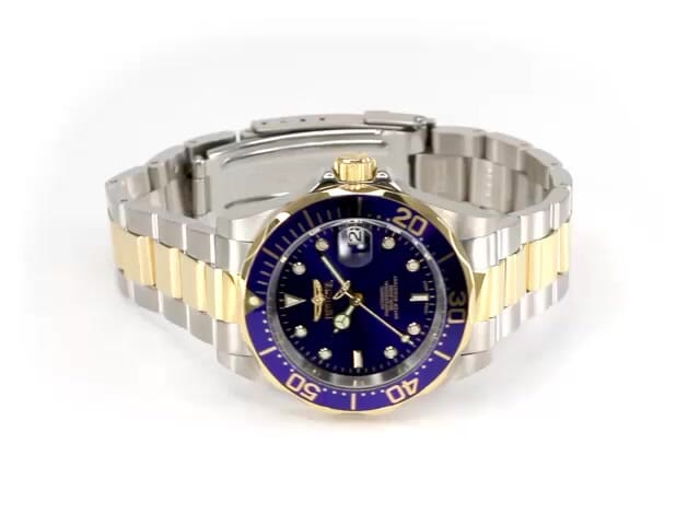 Invicta on sale submariner blue