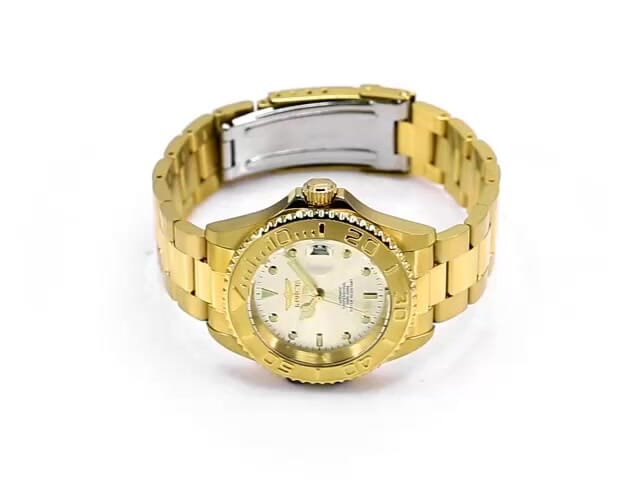 Gold invicta hot sale